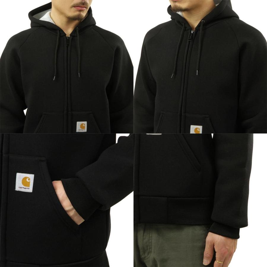 carhartt カーハート ジップパーカー アクティブ M 黒 17744 Carhartt（カーハート） パーカー メンズ 正規品 CARHARTT WIP ジップ