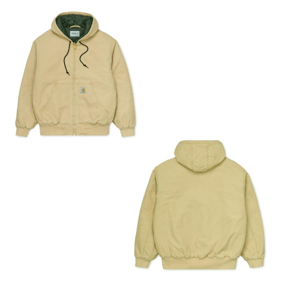 カーハート アウター メンズ 正規品 CARHARTT WIP アクティブジャケット OG ACTIVE JACKET AGED CANVAS DUSTY H BROWN I027360 07E｜mixon｜05