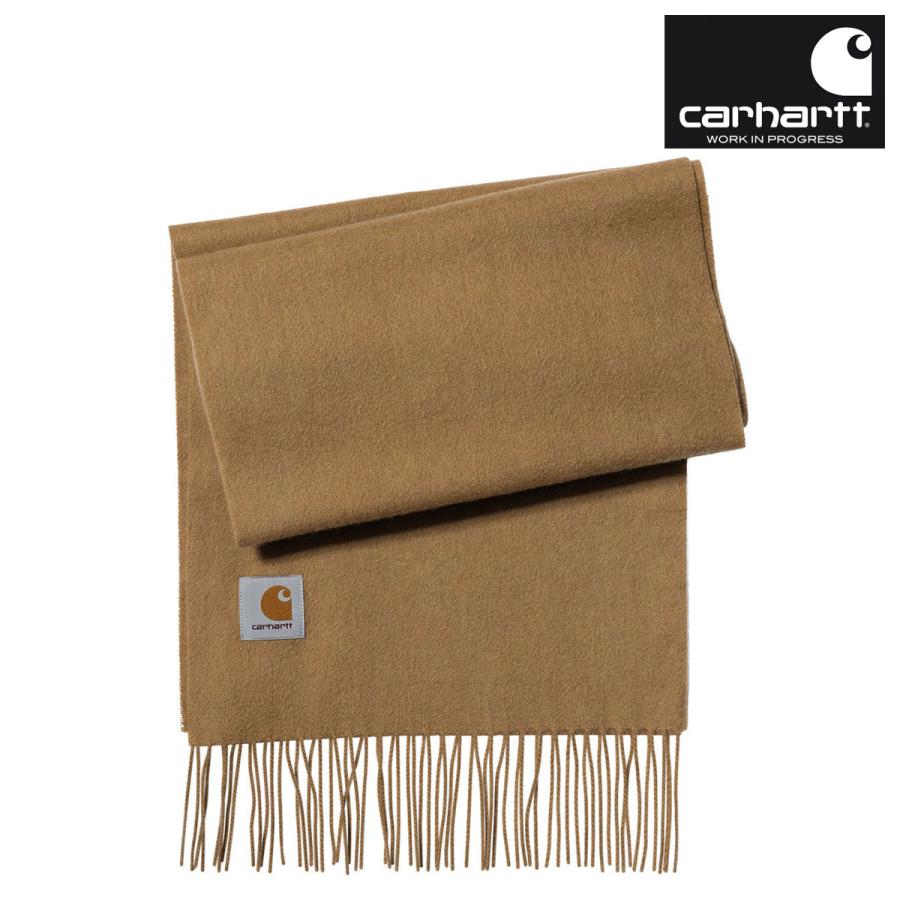 カーハート メンズ レディース マフラー 正規品 CARHARTT WIP ロゴ CLAN SCARF PEANUT I013507 2FSXX クリスマス プレゼント ラッピング Carhartt カーハート メンズ レディース マフラー 正規品 CARHARTT WIP