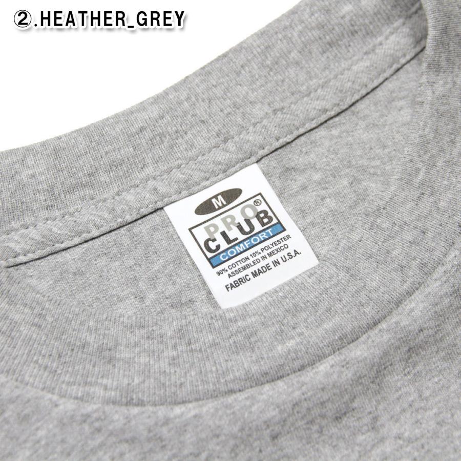 プロクラブ ロンT メンズ 正規品 PROCLUB コンフォート 長袖Tシャツ クルーネック長袖Tシャツ COMFORT COTTON LONG SLEEVE T-SHIRT #119 大きいサイズ | PRO CLUB | 14