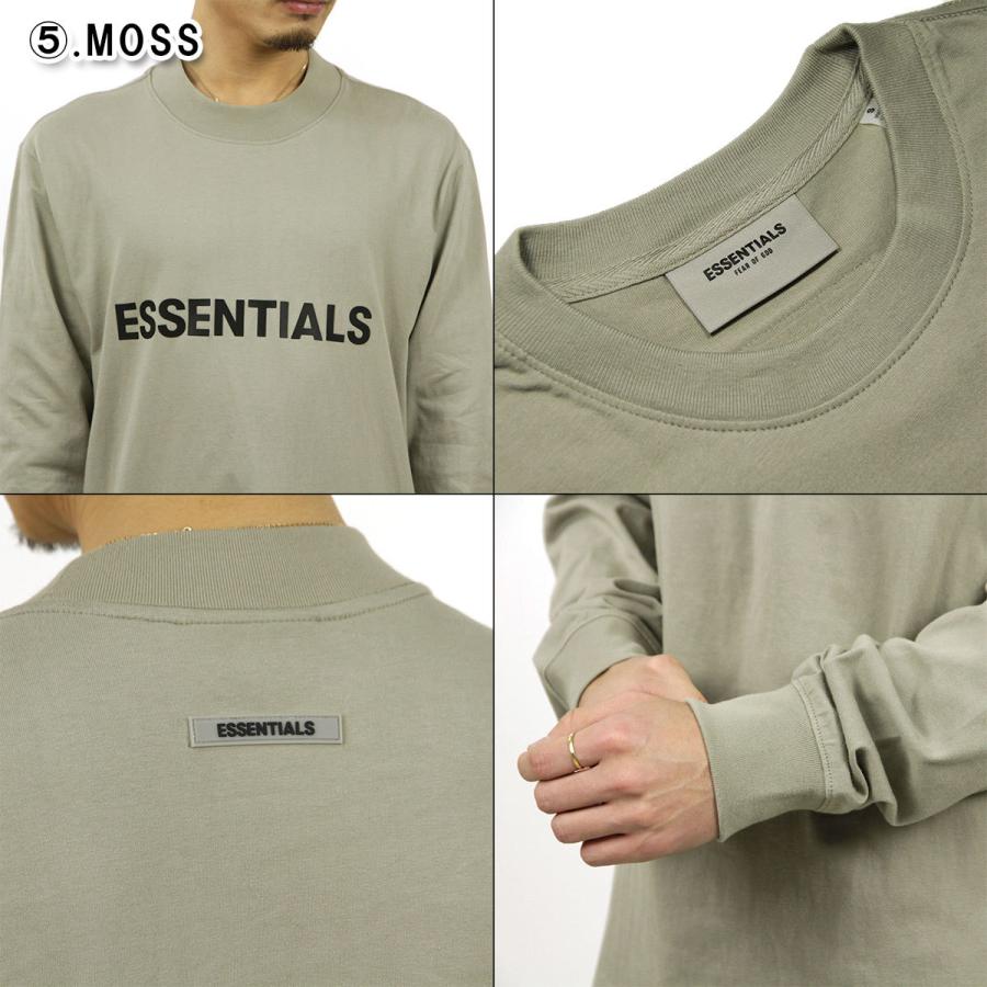 フィアオブゴッド fog essentials Tシャツ メンズ 正規品 FEAR OF GOD エッセンシャルズ 長袖Tシャツ ロゴ クルーネック FOG ESSENTIALS LONG SLEEVE T-SHI | FEAR OF GOD | 22