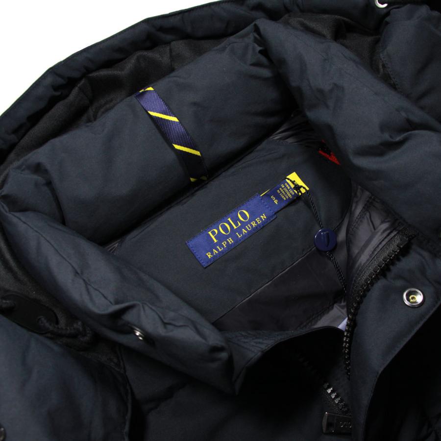 POLO ラルフローレン ブラック ダウンベスト POLO RALPH LAUREN ポロ ラルフローレン ジャケット メンズ 正規
