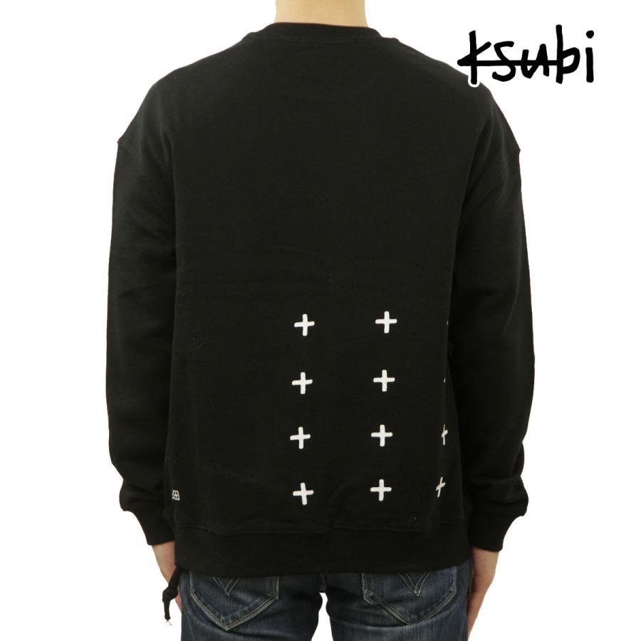 スビ スウェット メンズ 正規販売店 KSUBI トレーナー バックプリント クルーネック 4 X 4 BIGGIE CREW FLEECE SWEAT SHIRT JET BLACK 5000006287 BLACK | Ksubi