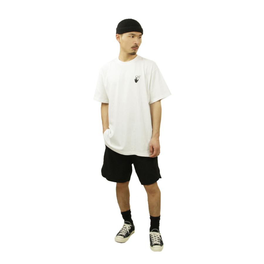 オフホワイト Tシャツ メンズ 正規品 OFF-WHITE 半袖Tシャツ バックプリント DEGRADE ARROW S/S OVER TEE WHITE BLAC 父の日 プレゼント ラッピング｜mixon｜10