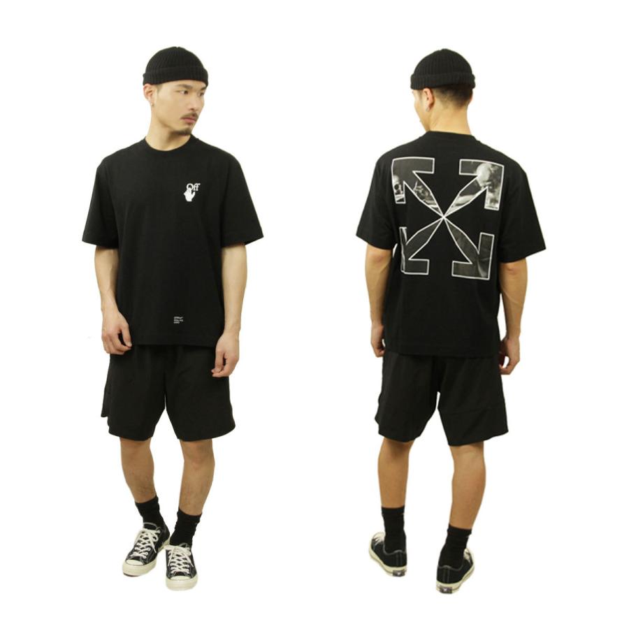 オフホワイト Tシャツ メンズ 正規品 OFF-WHITE 半袖Tシャツ バックプリント カラバッジョ CARAV ARROW S/S OVER SKA 父の日 プレゼント ラッピング｜mixon｜11