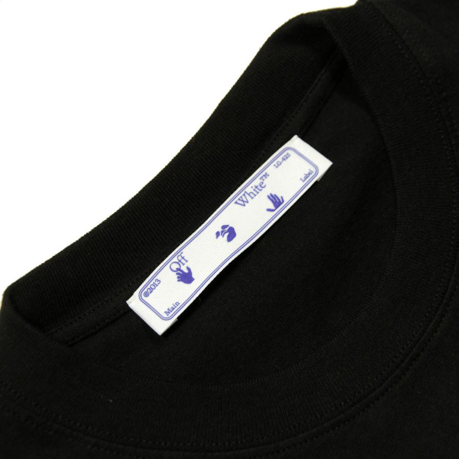 オフホワイト Tシャツ メンズ 正規品 OFF-WHITE 半袖Tシャツ バック