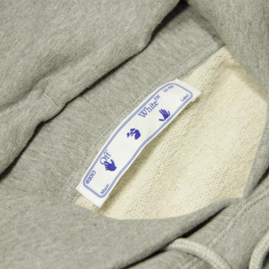15%OFFクーポンセール 【利用期間 6/4 0:00〜6/5 23:59】 オフホワイト パーカー メンズ 正規品 OFF-WHITE プルオーバーパ 父の日 プレゼント ラッピングの画像