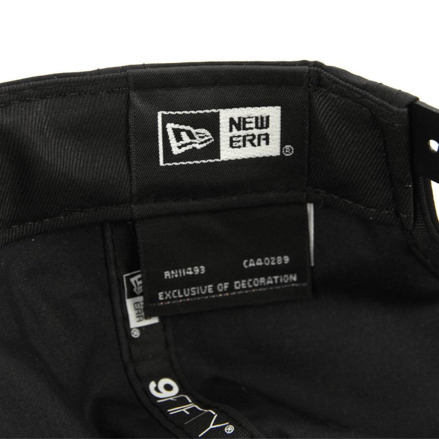 リバーサル キャップ メンズ レディース 正規販売店 REVERSAL rvddw 帽子 ニューエラコラボキャップ nr_2.0／LOW PROFILE 9FIFTY PERTEX rvner027 BLACK | reversal | 10