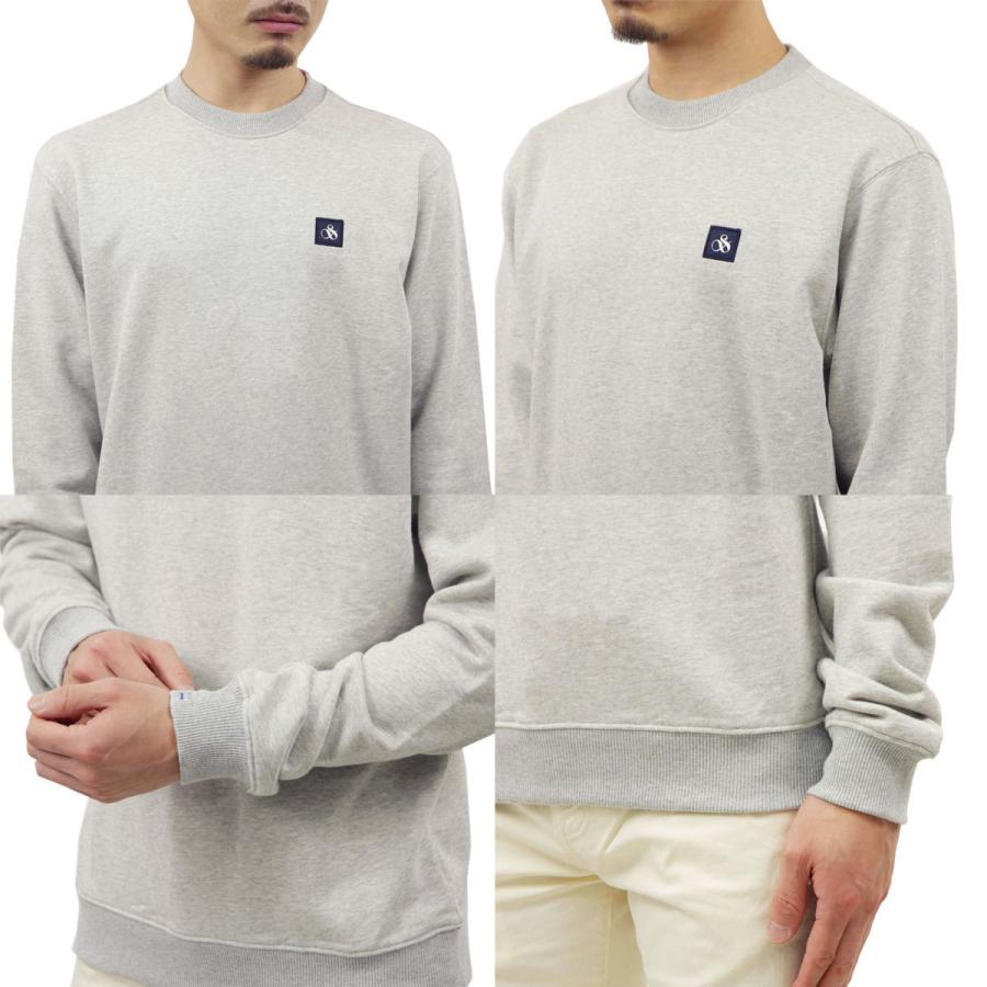 スコッチアンドソーダ スウェット メンズ 正規販売店 SCOTCH＆SODA トレーナー BASIC SIGNATURE ORGANIC COTTON FLEECE 165318 0606 53850 03 GREYMLG | SCOTCH＆SODA | 05