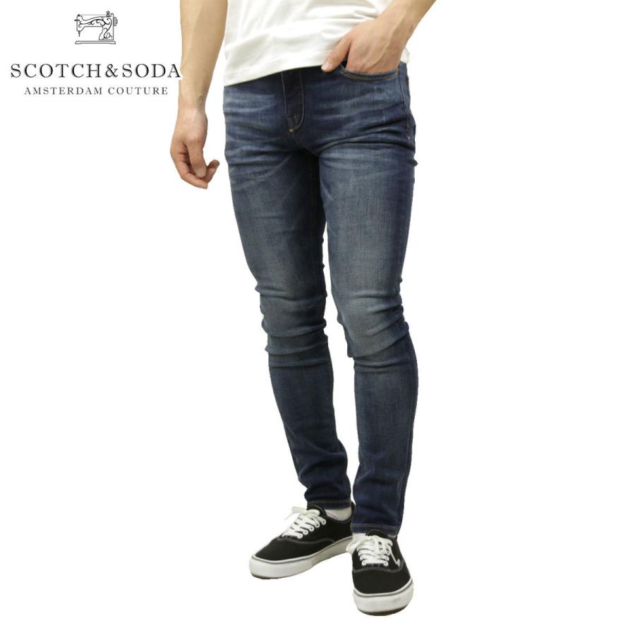 スコッチアンドソーダ デニム メンズ 正規販売店 SCOTCH＆SODA ジーンズ ジーパン SKIM PLUS DENIM JEANS P 166511 1031 55527 76 CLOUD OF SMOKE | SCOTCH＆SODA