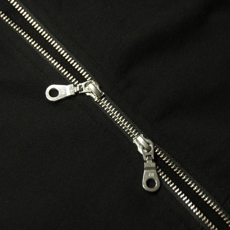 ゼンローブ パーカー メンズ 正規販売店 ZANEROBE ジップアップパーカー ORGO HOOD ZIP SWEAT BLACK 411-NR | ZANEROBE | 07