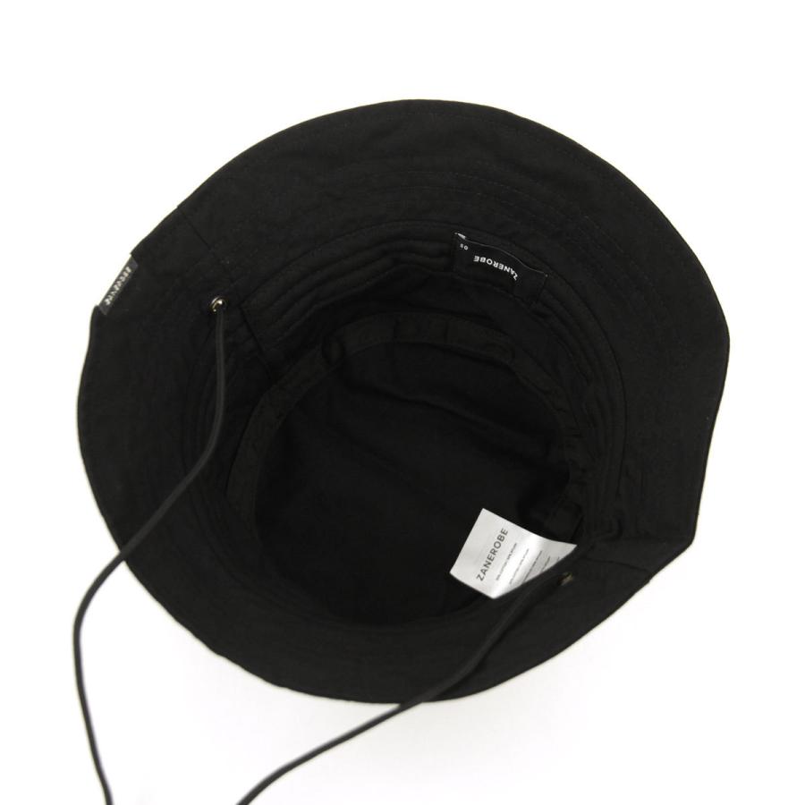 ゼンローブ 帽子 メンズ レディース 正規販売店 ZANEROBE ハット バケットハット HIKE BUCKET HAT BLACK 906-NR | ZANEROBE | 05