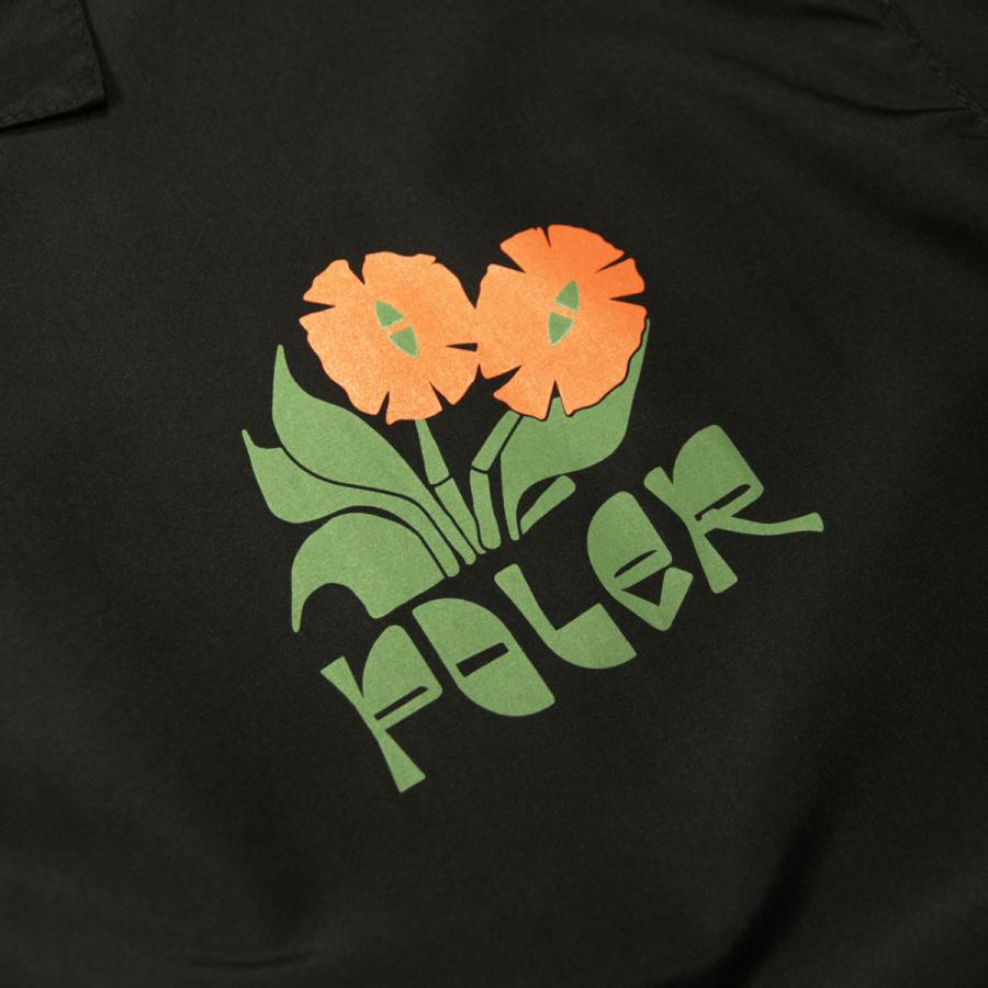 ポーラー ジャケット メンズ 正規販売店 POLER コーチジャケット SPROUTS COACHES JACKET 221APM6201 BLACK | POLeR | 06