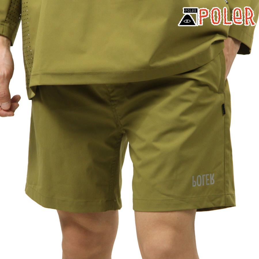 ポーラー メンズ ショートパンツ 正規販売店 POLER ナイロンショートパンツ RELOP 2 DRY SHORTS DC 5221C015 COYOTE | POLeR