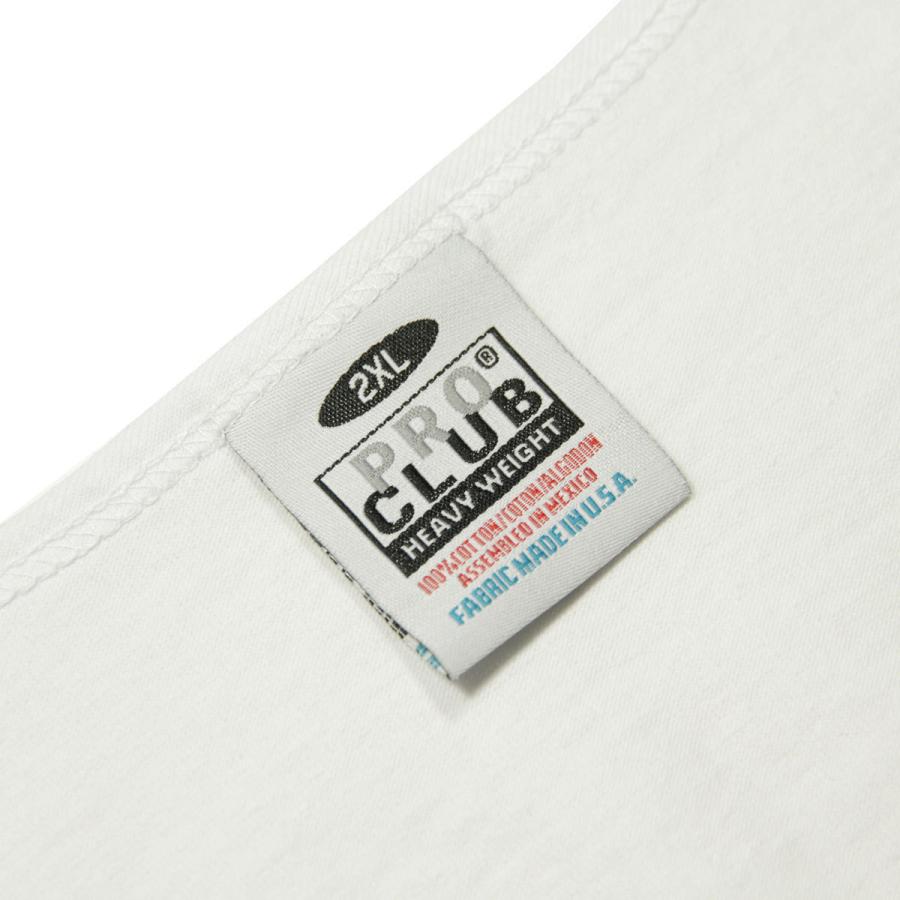 プロクラブ タンクトップ メンズ 正規品 PROCLUB タンクトップ ヘビーウェイト 大きいサイズ HEAVY WEIGHT COTTON TANK TOP OUTERWEAR WHITE #111｜mixon｜10