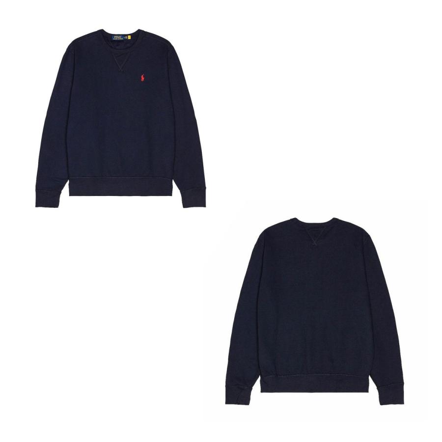 ポロ ラルフローレン スウェット メンズ 正規品 POLO RALPH LAUREN トレーナー RL FLEECE CREWNECK  SWEATSHIRT K221SC25 710766772003 CRUISE NAVY