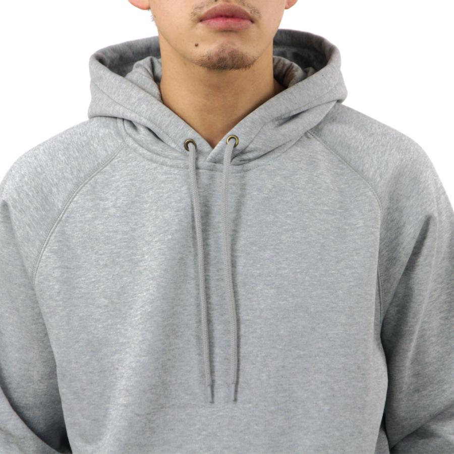 カーハート メンズ パーカー 正規品 CARHARTT WIP プルオーバー フーディー HOODED CHASE SWEATSHIRT PULLOVER PARKA GREY 父の日 プレゼント ラッピング_4