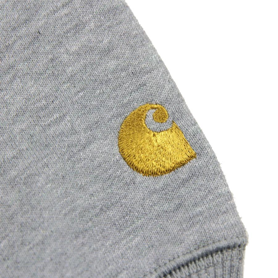 カーハート メンズ パーカー 正規品 CARHARTT WIP プルオーバー フーディー HOODED CHASE SWEATSHIRT PULLOVER PARKA GREY 父の日 プレゼント ラッピング_9