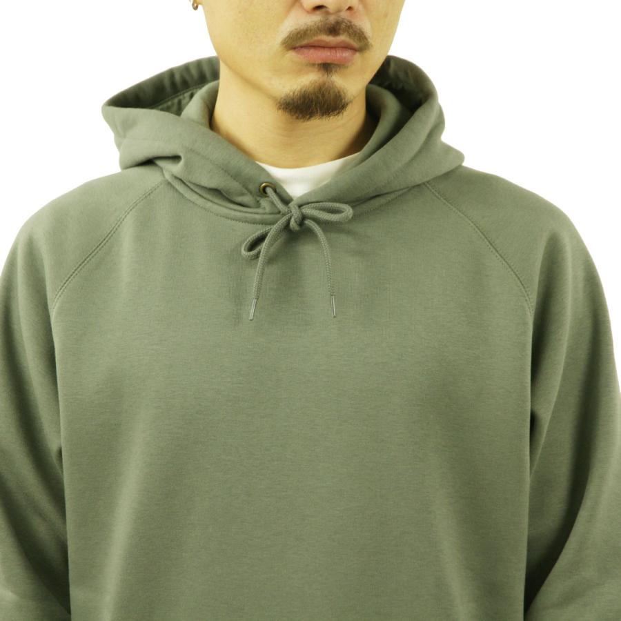 カーハート パーカー メンズ 正規品 CARHARTT WIP ワンポイント ロゴ プルオーバーパーカー HOODED CHASE SWEATSHIRT PARK 父の日 プレゼント ラッピング｜mixon｜06