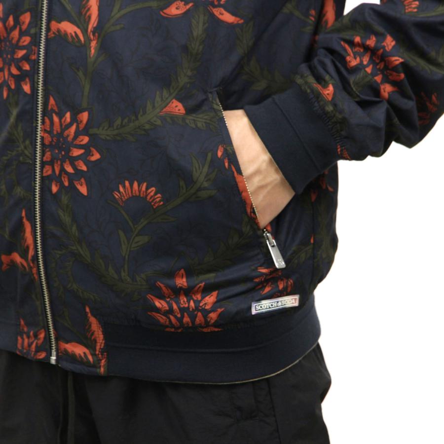スコッチアンドソーダ MA-1 メンズ 正規販売店 SCOTCH&SODA ボンバージャケット REVERSIBLE BOMBER JACKET COMBO A D 1685 父の日 プレゼント ラッピングの画像