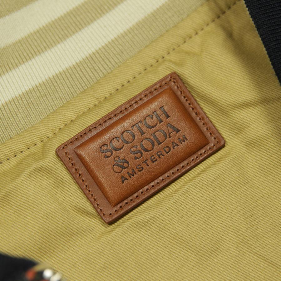 スコッチアンドソーダ MA-1 メンズ 正規販売店 SCOTCH&SODA ボンバージャケット REVERSIBLE BOMBER JACKET COMBO A D 1685 父の日 プレゼント ラッピングの画像