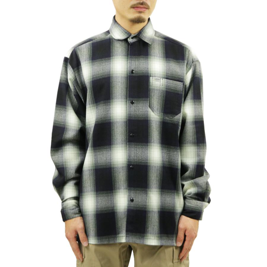 キャルトップ 長袖シャツ メンズ 正規品 CALTOP ACRYLIC OMBRE CHECK