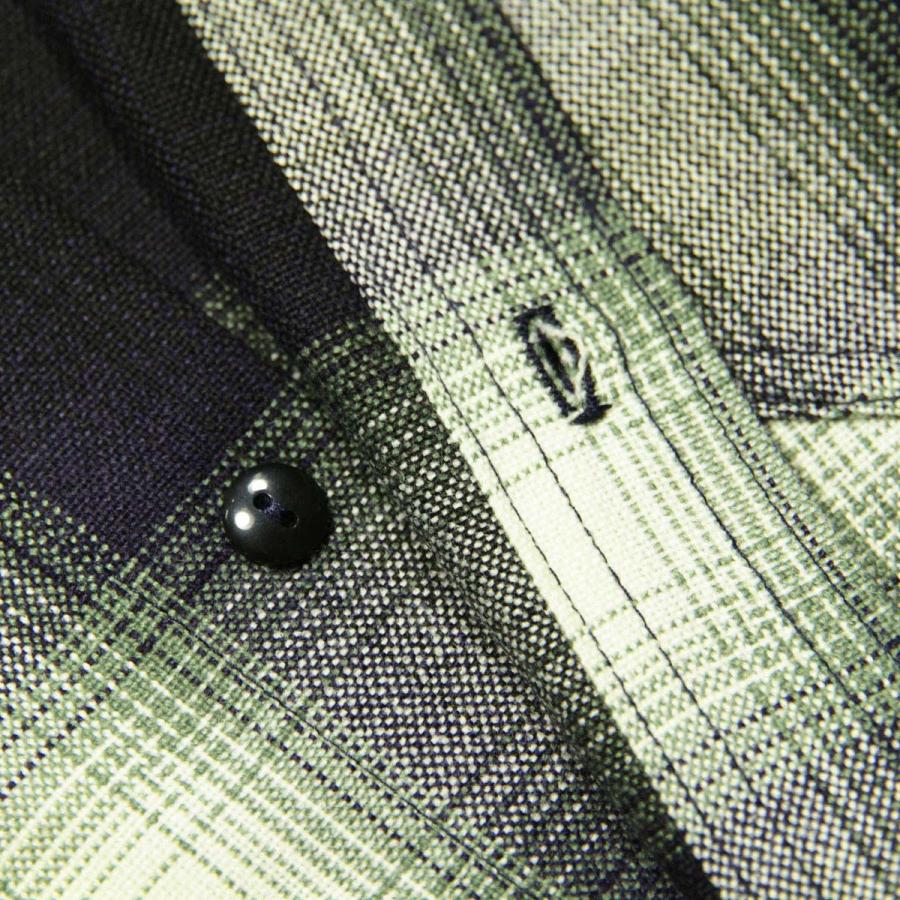 キャルトップ 長袖シャツ メンズ 正規品 CALTOP ACRYLIC OMBRE CHECK LONG SLEEVE SHIRTS 長袖 チェックシャツ ネルシャツ 2000LS NAVY / IVORY |  | 07