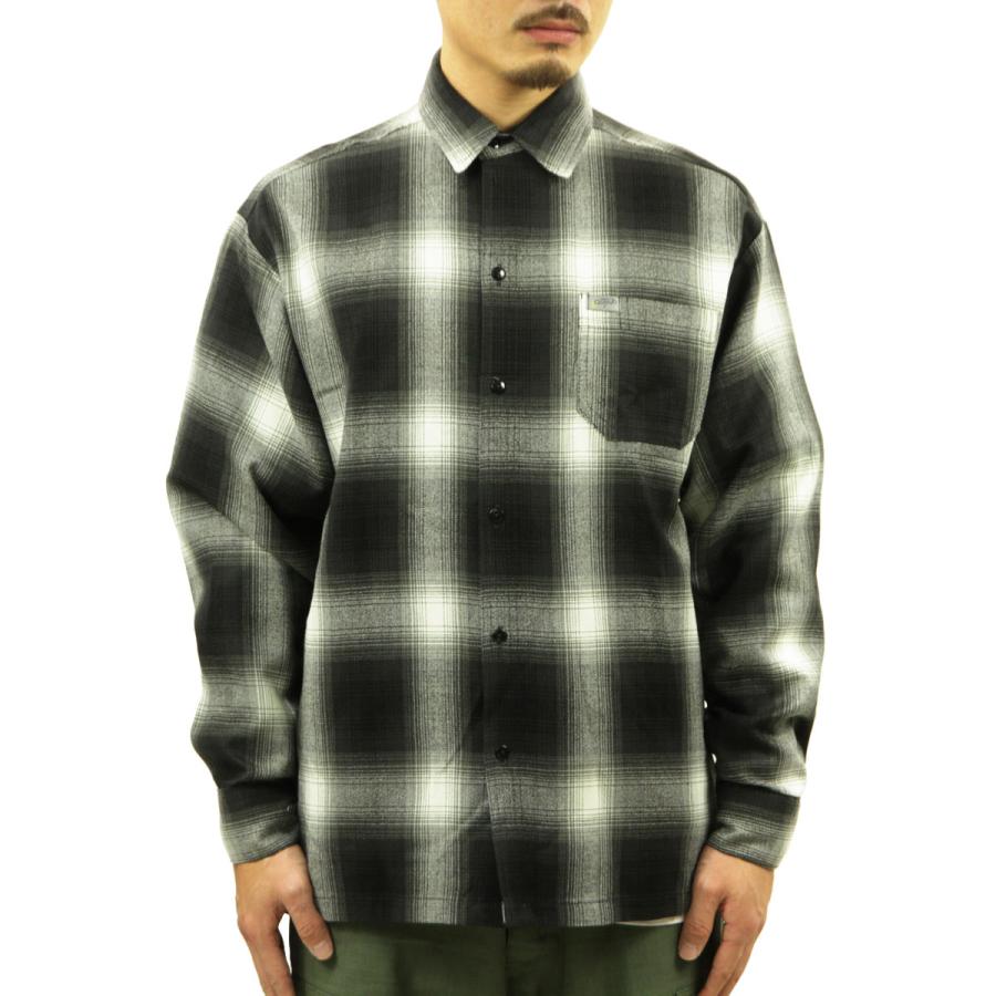 【ボーナスストア ポイント5倍 9/11 0:00〜9/14 2:59】 キャルトップ 長袖シャツ メンズ 正規品 CALTOP ACRYLIC OMBRE CHECK LONG SLEEVE SHIRTS カルトッ 0 |  | 01