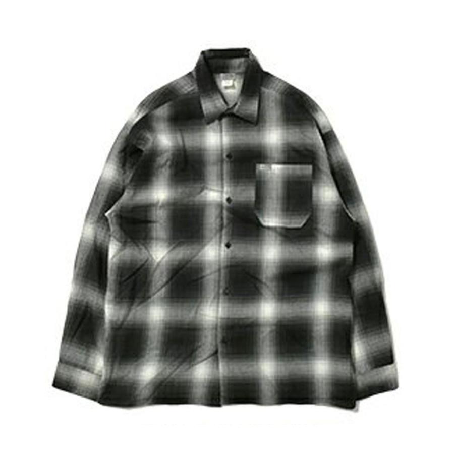 【ボーナスストア ポイント5倍 9/11 0:00〜9/14 2:59】 キャルトップ 長袖シャツ メンズ 正規品 CALTOP ACRYLIC OMBRE CHECK LONG SLEEVE SHIRTS カルトッ 0 |  | 04