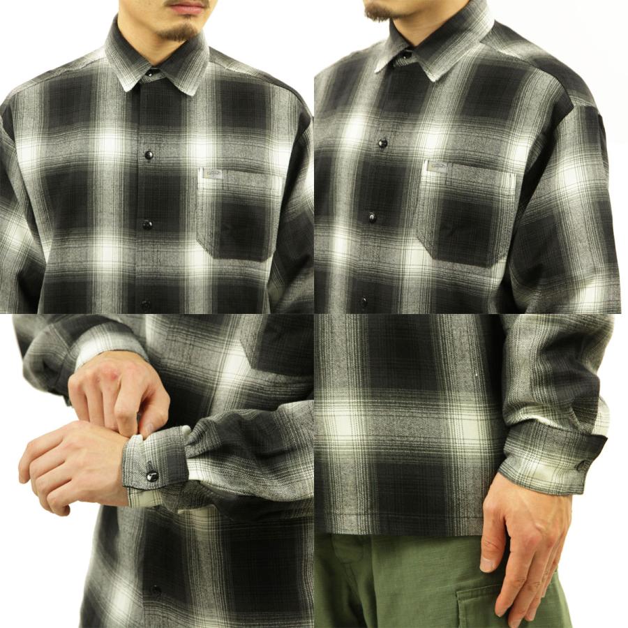 【ボーナスストア ポイント5倍 9/11 0:00〜9/14 2:59】 キャルトップ 長袖シャツ メンズ 正規品 CALTOP ACRYLIC OMBRE CHECK LONG SLEEVE SHIRTS カルトッ 0 |  | 05