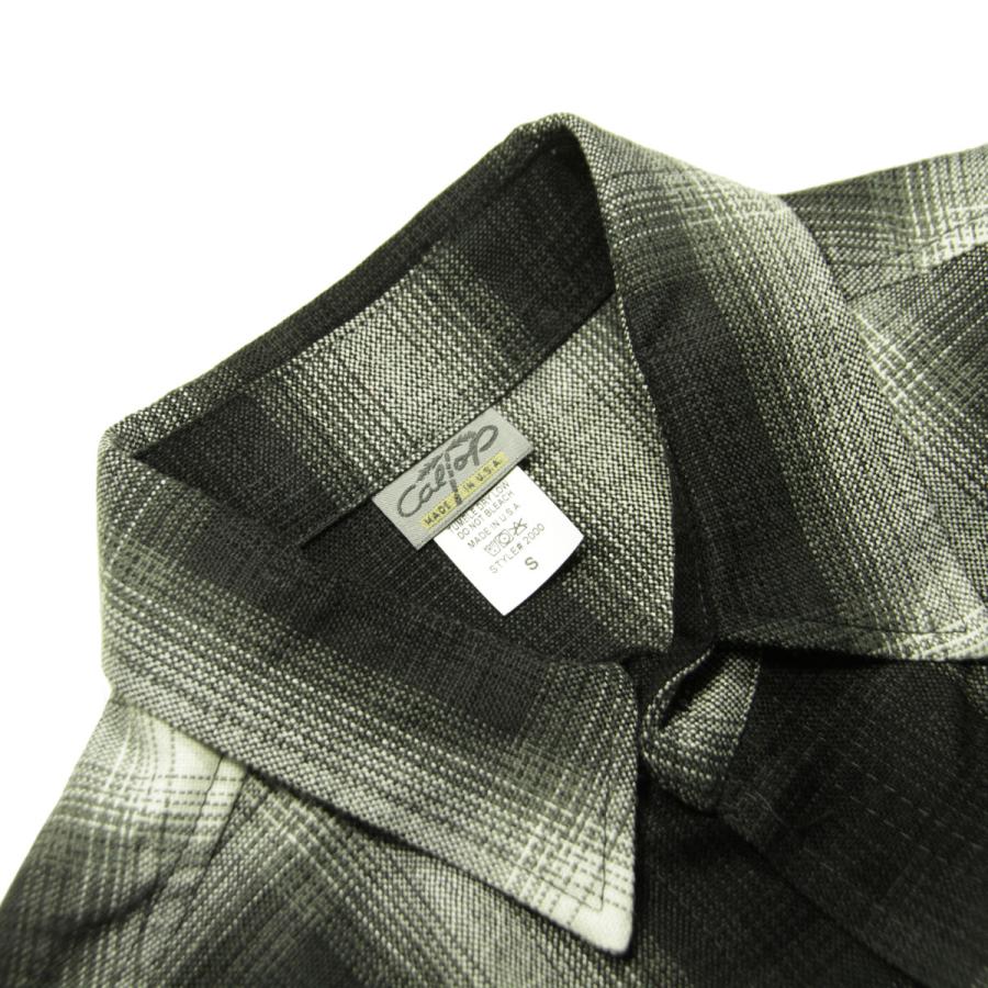 【ボーナスストア ポイント5倍 9/11 0:00〜9/14 2:59】 キャルトップ 長袖シャツ メンズ 正規品 CALTOP ACRYLIC OMBRE CHECK LONG SLEEVE SHIRTS カルトッ 0 |  | 08