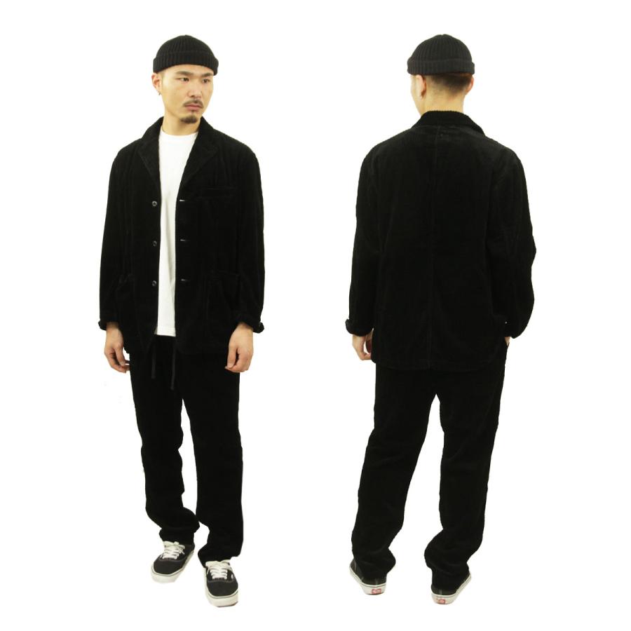 ユニフォーム アウトドア スタンダード テーラードジャケット メンズ 正規販売店 UNFRM OUTDOOR STANDARD アウター コーデュロイジャケット RANDOM CORDUROY SOLAR SENSOR TAILORED JACKET AW-7180-BK BLACK クリスマス プレゼント ラッピング UNFRM OUTDOOR STANDARD（ユニフォームアウトドアスタンダード