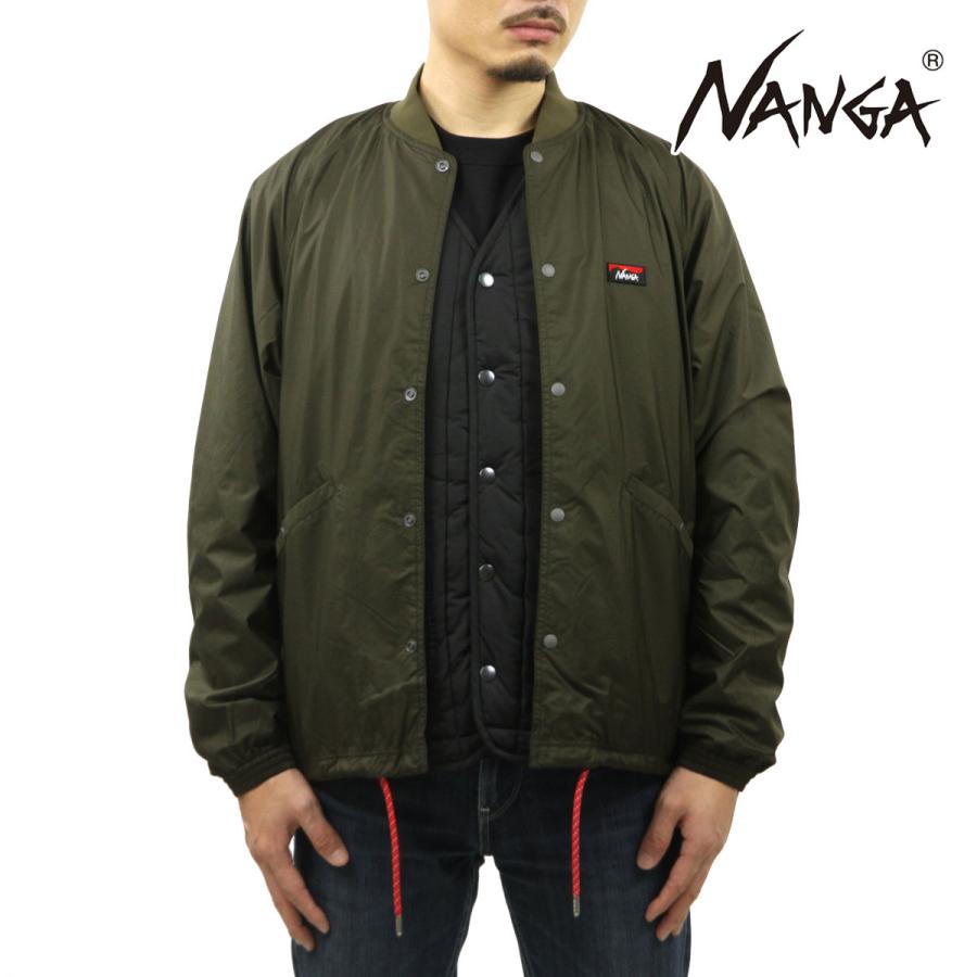 ナンガ コーチジャケット メンズ 正規販売店 NANGA アウター ジャケット RIB COLLAR COACH JACKET NW2441-1E40 バレンタイン プレゼント ラッピング | NANGA