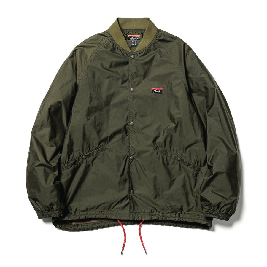ナンガ コーチジャケット メンズ 正規販売店 NANGA アウター ジャケット RIB COLLAR COACH JACKET NW2441-1E40 バレンタイン プレゼント ラッピング | NANGA | 04