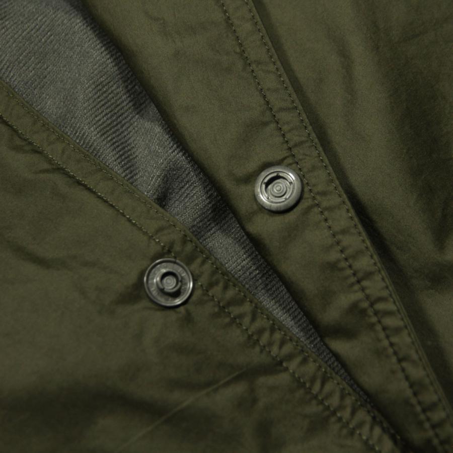 ナンガ コーチジャケット メンズ 正規販売店 NANGA アウター ジャケット RIB COLLAR COACH JACKET NW2441-1E40 バレンタイン プレゼント ラッピング | NANGA | 07