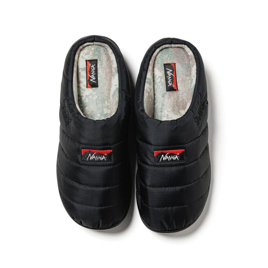 ナンガ サンダル メンズ レディース 正規販売店 NANGA オーロラ スリッパ 冬用サンダル NANGA x SUBU AURORA WINTER SANDALS NA2443-3E105 BLACK | NANGA | 01