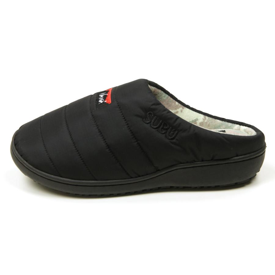 ナンガ サンダル メンズ レディース 正規販売店 NANGA オーロラ スリッパ 冬用サンダル NANGA x SUBU AURORA WINTER SANDALS NA2443-3E105 BLACK | NANGA | 05