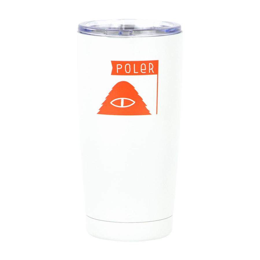 ポーラー タンブラー メンズ レディース 正規販売店 POLER アウトドア 水筒 蓋つき POLER 20 OZ TUMBLER TRD WHITE 22 クリスマス プレゼント ラッピング | POLeR | 02