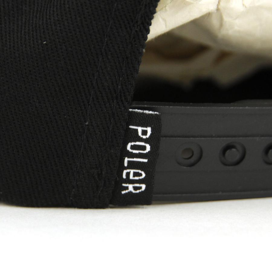 ポーラー キャップ メンズ レディース 正規販売店 POLER 帽子 STATE HAT BLACK 224ACU7008 | POLeR | 06