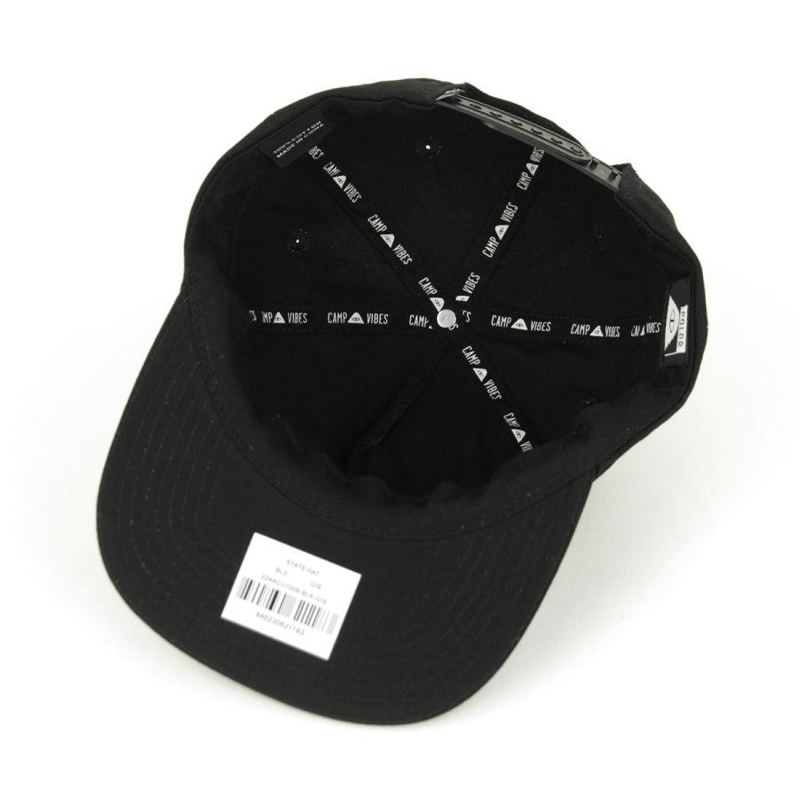 ポーラー キャップ メンズ レディース 正規販売店 POLER 帽子 STATE HAT BLACK 224ACU7008 | POLeR | 08