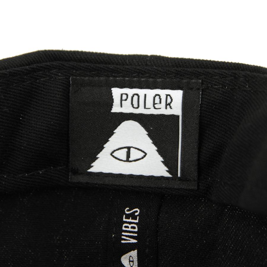 ポーラー キャップ メンズ レディース 正規販売店 POLER 帽子 STATE HAT BLACK 224ACU7008 | POLeR | 09