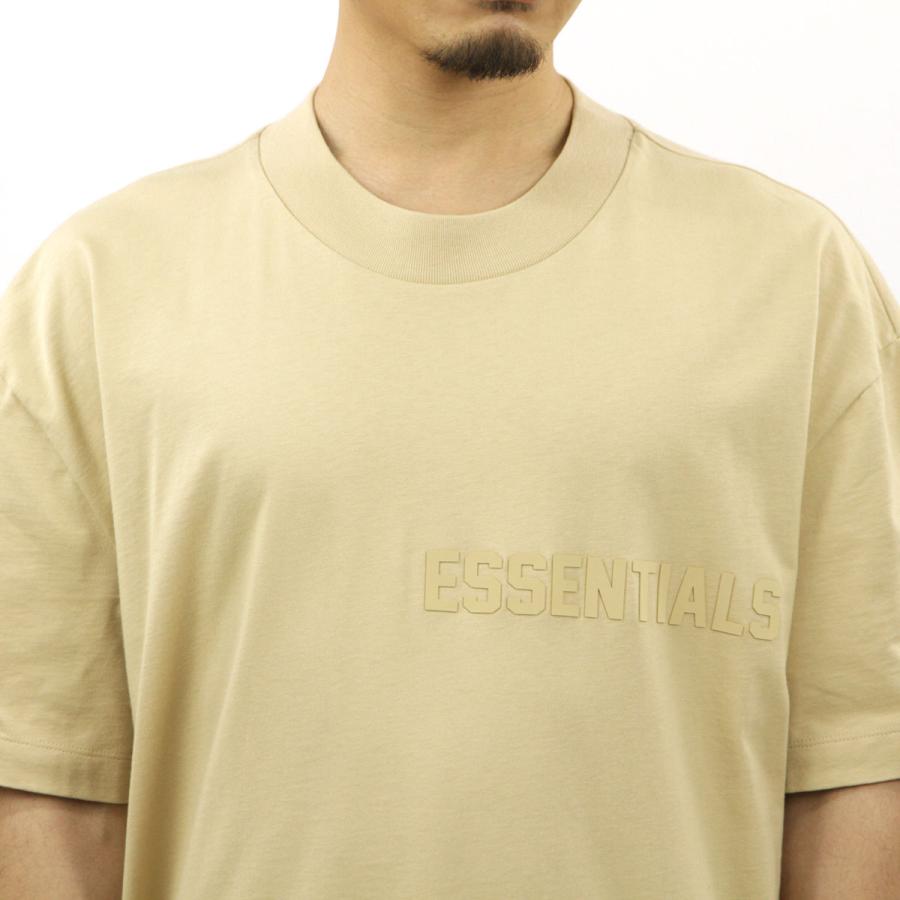 フィアオブゴッド fog essentials メンズ 半袖Tシャツ 正規品 FEAR OF GOD クルーネック ロゴ ESSENTIALS FEAR OF GOD T-SHIRT BEIGE | FEAR OF GOD | 05