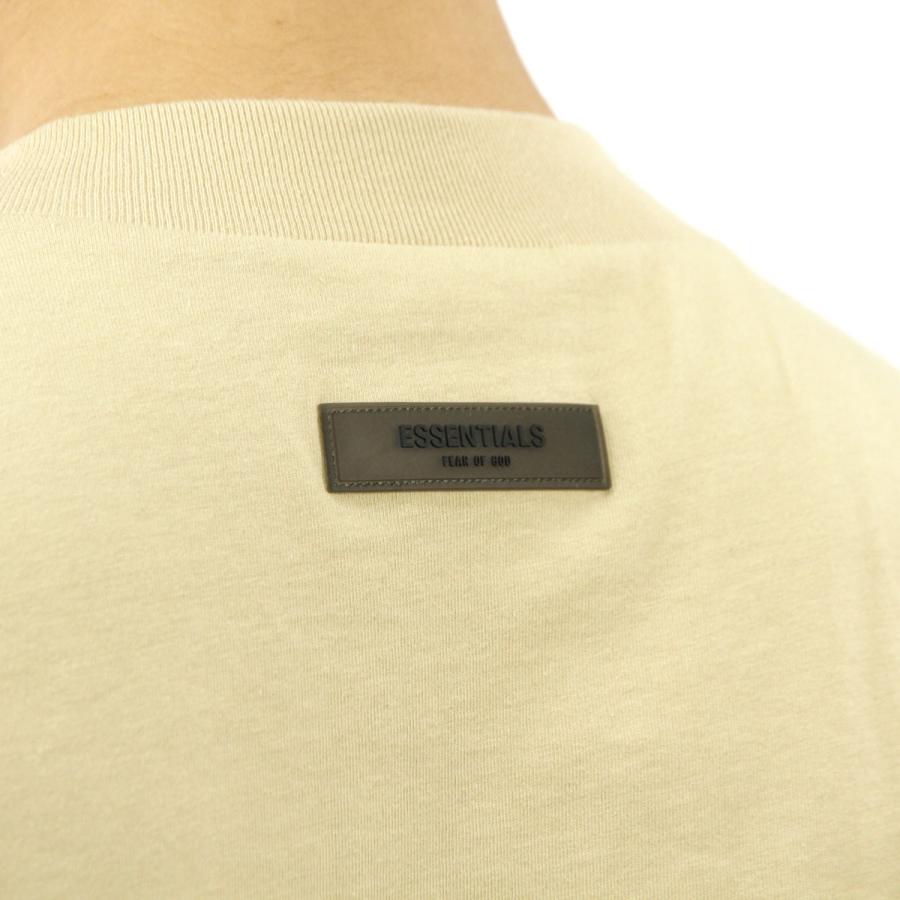フィアオブゴッド fog essentials メンズ 半袖Tシャツ 正規品 FEAR OF GOD クルーネック ロゴ ESSENTIALS FEAR OF GOD T-SHIRT BEIGE | FEAR OF GOD | 06