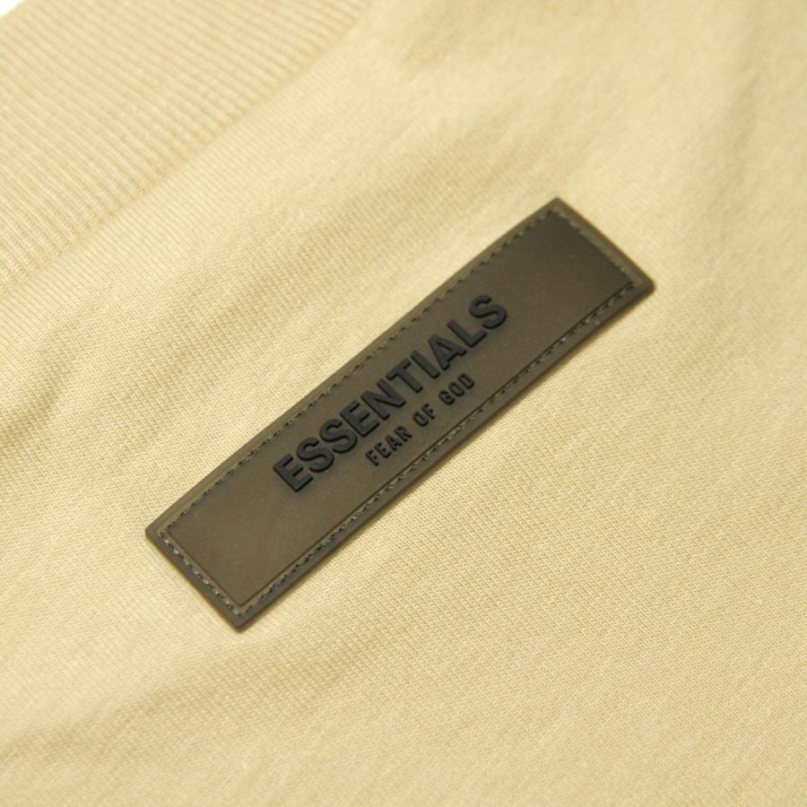 フィアオブゴッド fog essentials メンズ 半袖Tシャツ 正規品 FEAR OF GOD クルーネック ロゴ ESSENTIALS FEAR OF GOD T-SHIRT BEIGE | FEAR OF GOD | 08