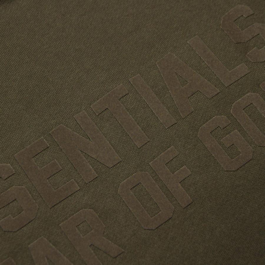 フィアオブゴッド fog essentials パーカー メンズ 正規品 FEAR OF GOD トップス ロゴ プルオーバー フーディー ESSENTIALS FEAR OF GOD HOODIE OFF BLACK | FEAR OF GOD | 06