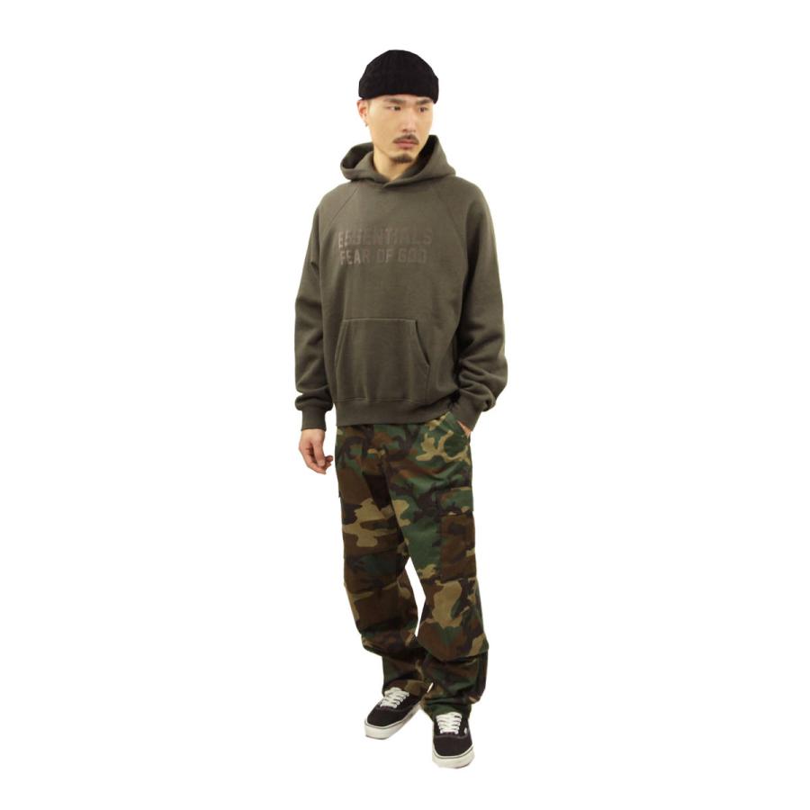 フィアオブゴッド fog essentials パーカー メンズ 正規品 FEAR OF GOD トップス ロゴ プルオーバー フーディー ESSENTIALS FEAR OF GOD HOODIE OFF BLACK | FEAR OF GOD | 09