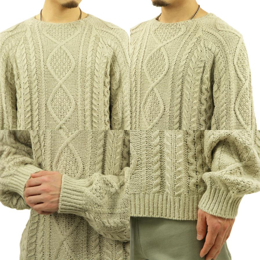 フィアオブゴッド fog essentials セーター メンズ 正規品 FEAR OF GOD トップス ケーブルニット クルーネック プルオーバー ESSENTIALS FEAR OF GOD CABLE KNIT SWEATER WOOD クリスマス プレゼント ラッピング FEAR OF GOD（フィアオブゴッド） fog essentials セーター メンズ