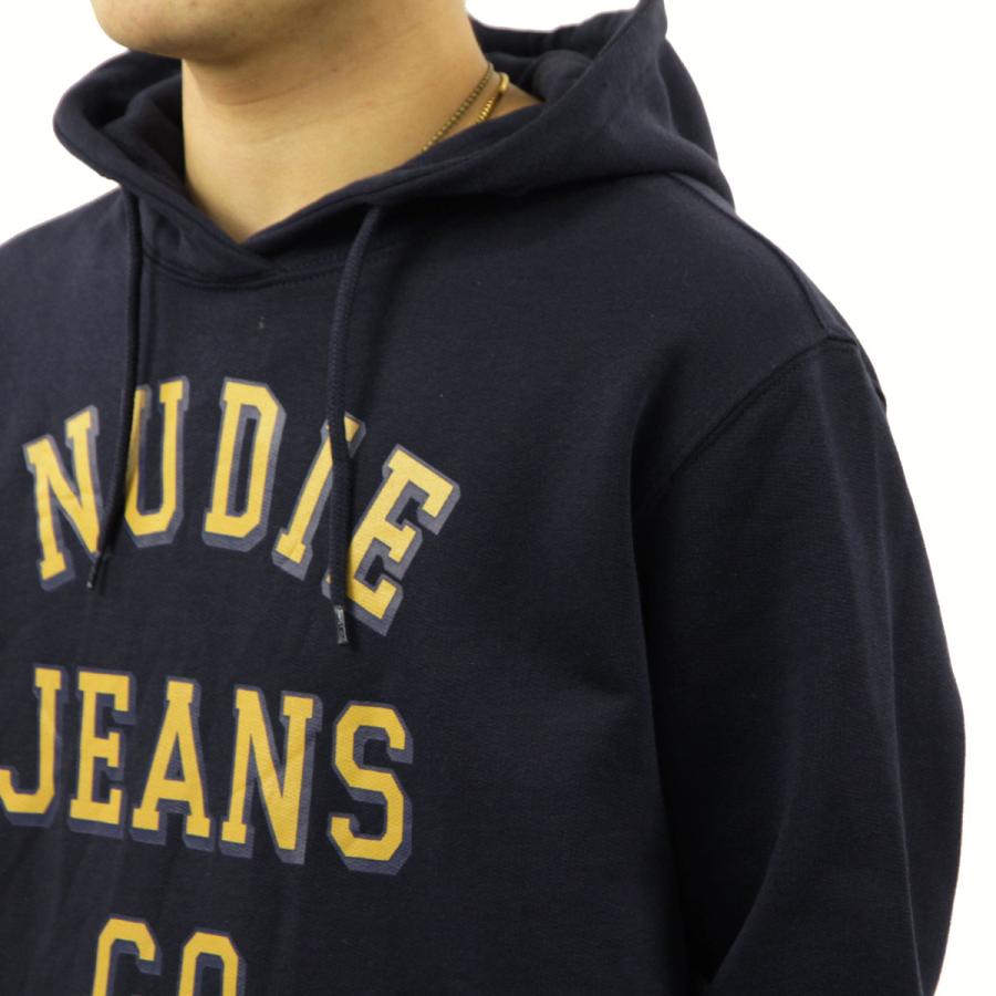 ヌーディージーンズ パーカー メンズ 正規販売店 Nudie Jeans 長袖 プルオーバー スウェット ロゴ プリント FRAN クリスマス プレゼント ラッピング Nudie Jeans（ヌーディージーンズ） 10%OFFセール 【販売期間 12/31 0
