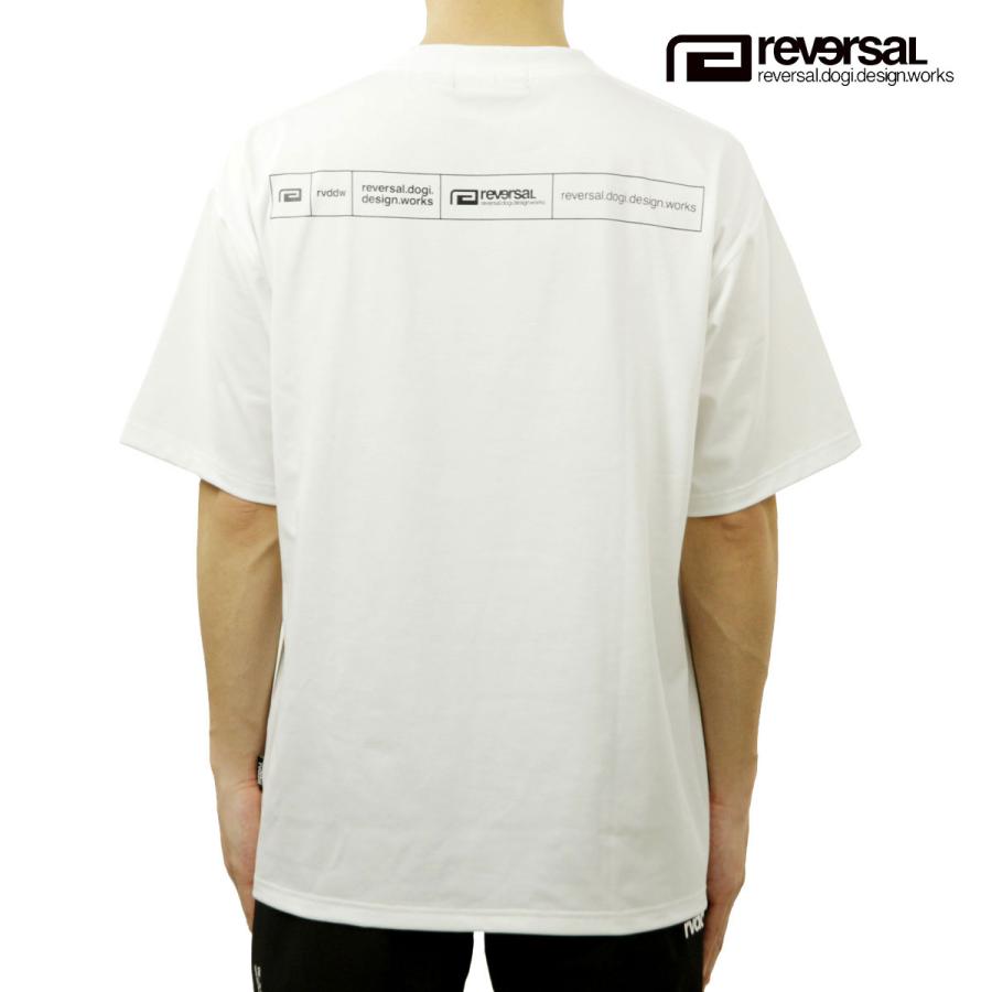 リバーサル メンズ Tシャツ 正規販売店 REVERSAL ビッグシルエット 半袖Tシャツ PEs MVS BIG SILHOUETTE TEE rv23ss052a WHITE | reversal