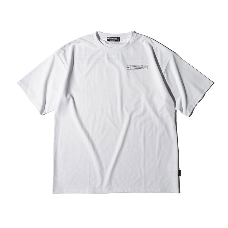 リバーサル メンズ Tシャツ 正規販売店 REVERSAL ビッグシルエット 半袖Tシャツ PEs MVS BIG SILHOUETTE TEE rv23ss052a WHITE | reversal | 04